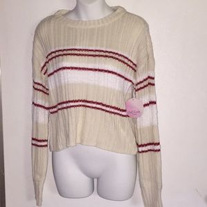 Full Circle Trends crop Top sweater